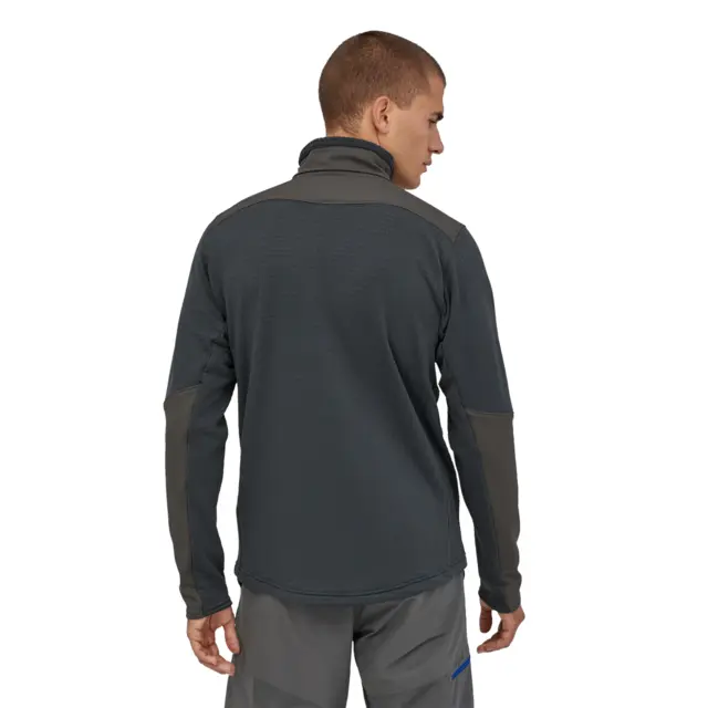 Patagonia M's R1 Fitz Roy 1/4 Zip S Black 